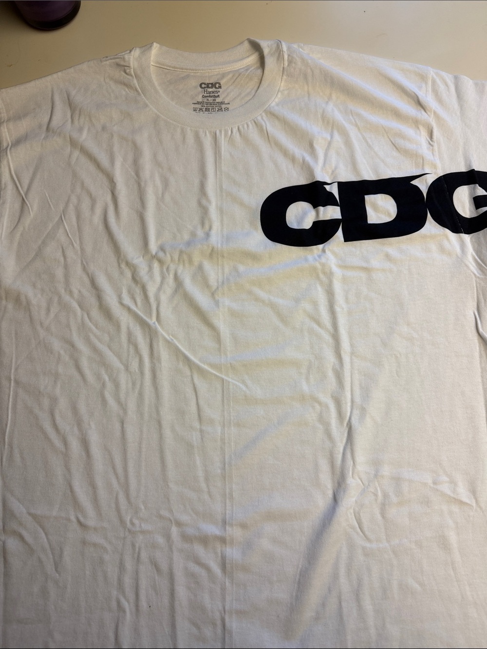 Comme des Garcon X Hanes CDG Tee XL